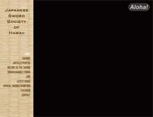 Tablet Screenshot of jssh.org